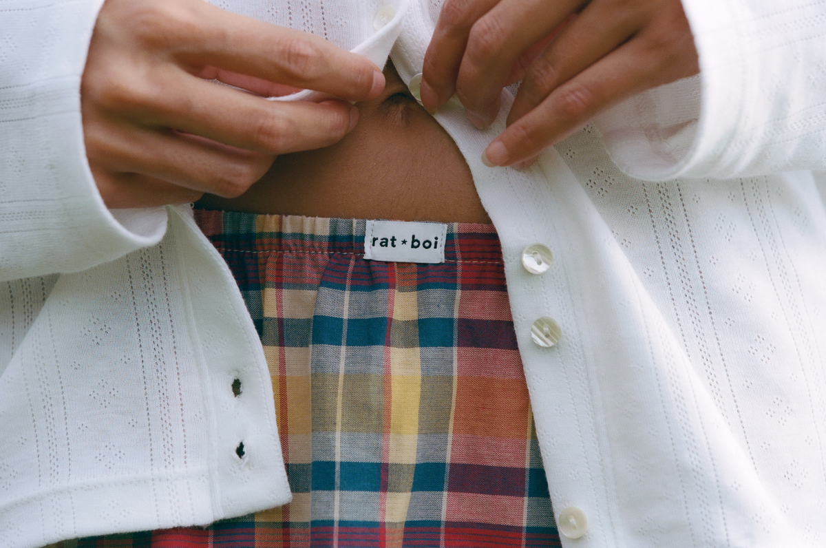 DREAM SKIRT IN CRIMSON TARTAN
