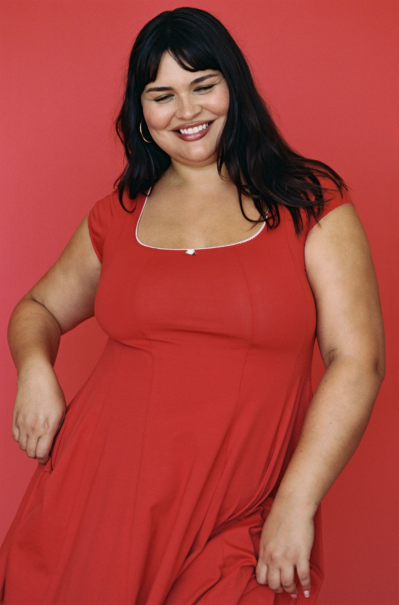 DREAM DRESS IN CHERRY