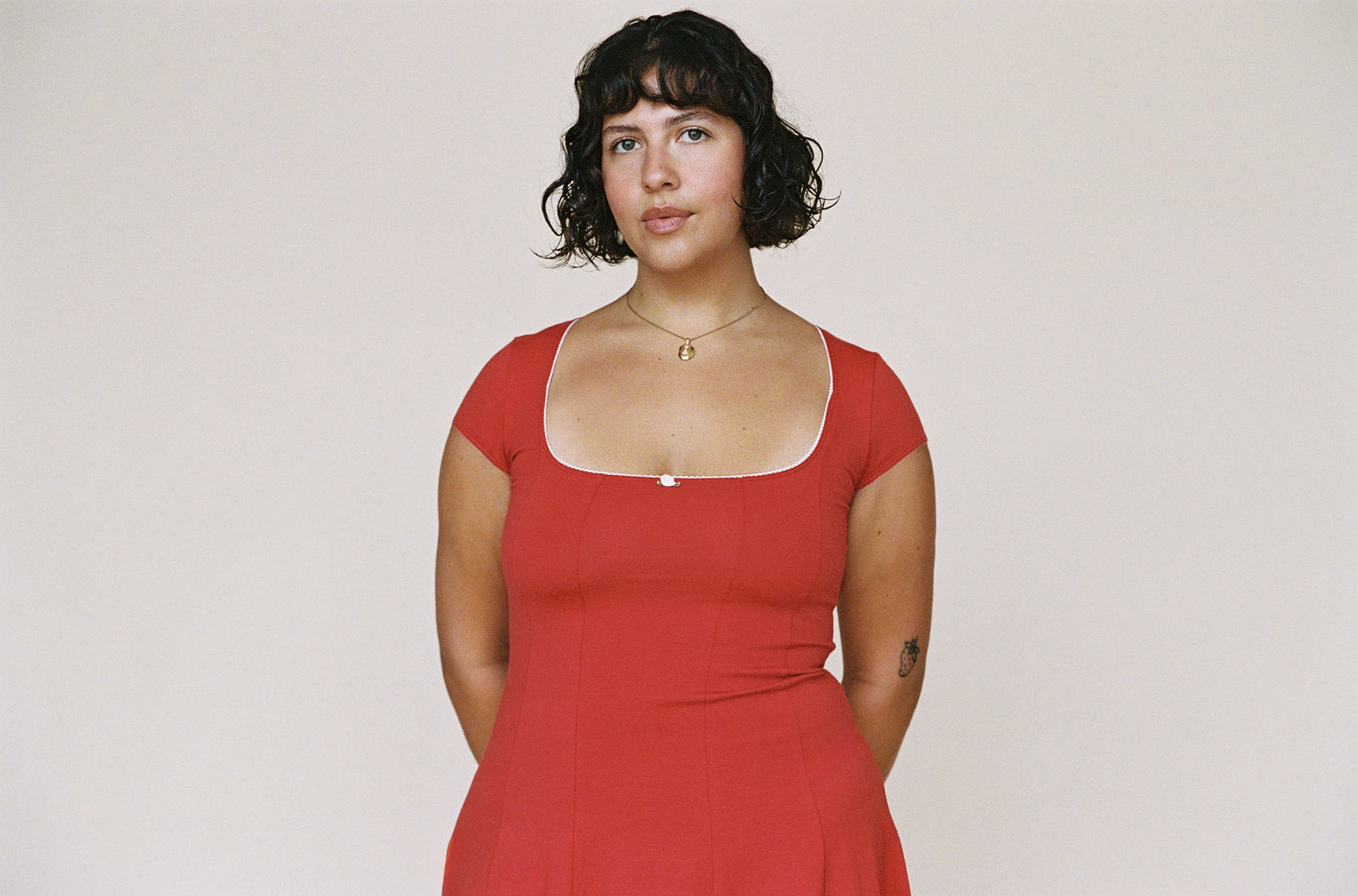 DREAM DRESS IN CHERRY