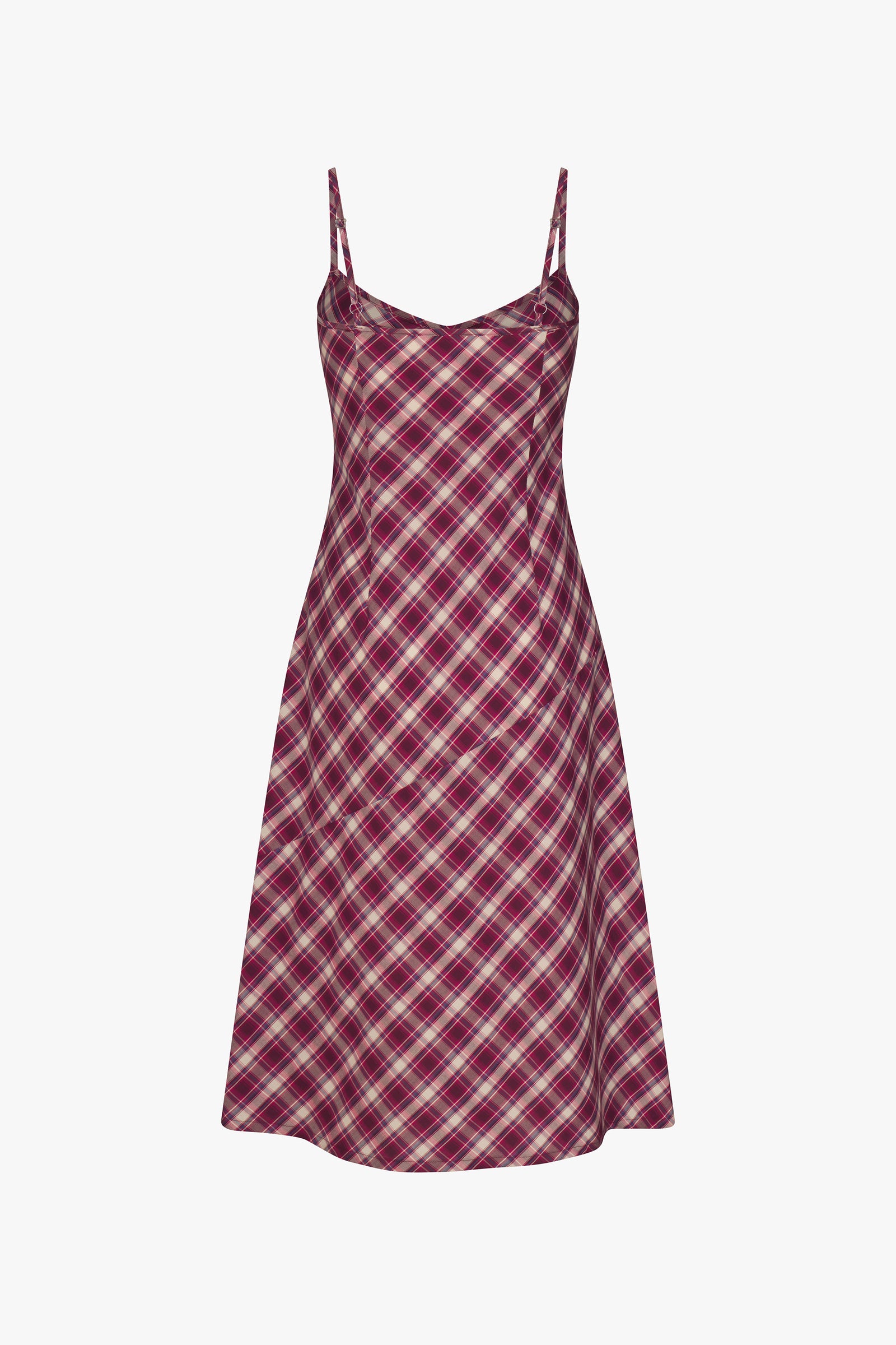 90'S BIAS SLIP DRESS IN AZALEA