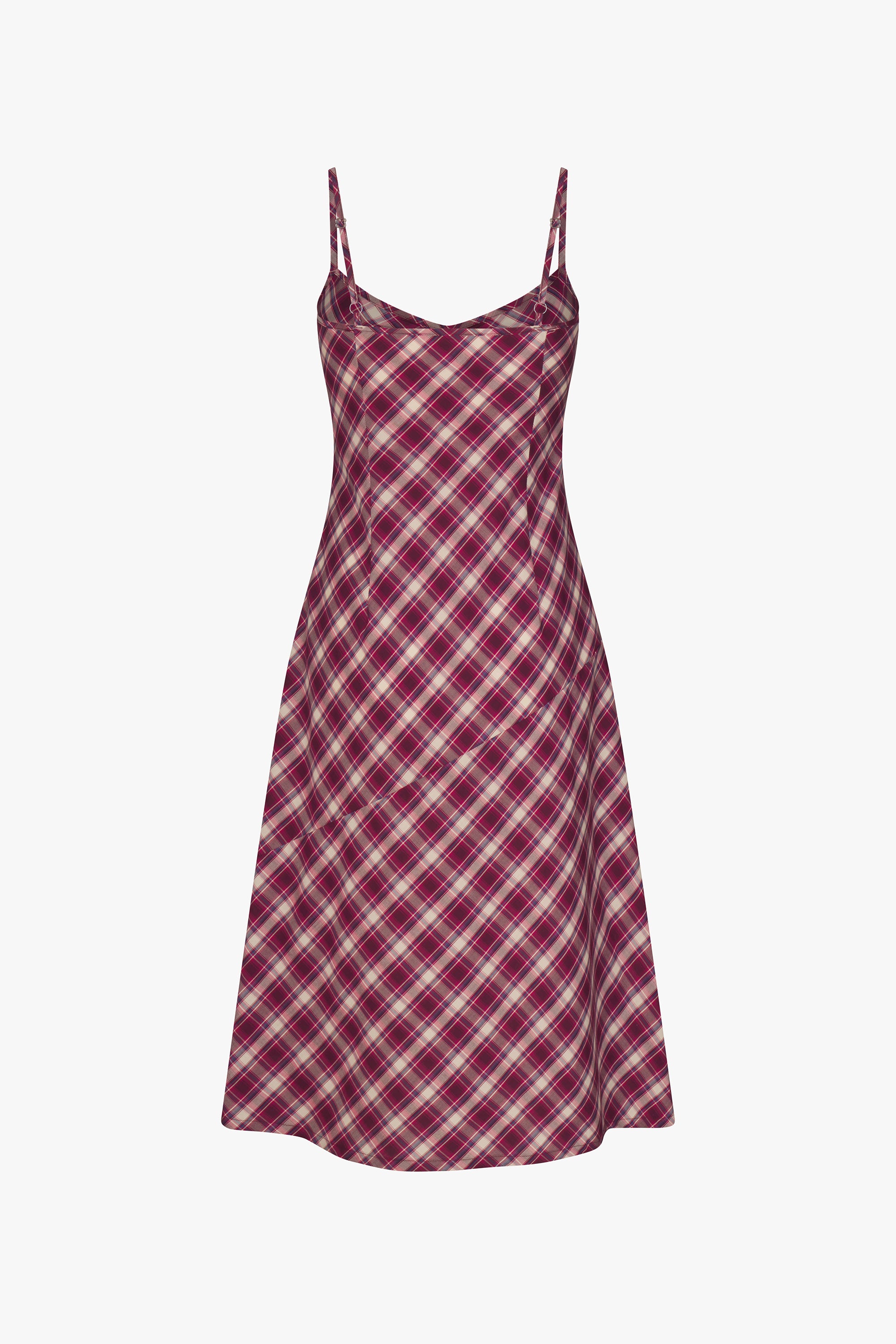 90'S BIAS SLIP DRESS IN AZALEA