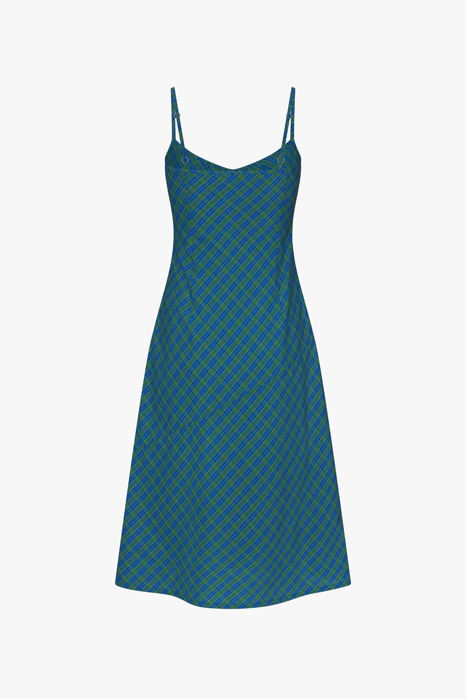90'S BIAS SLIP DRESS IN MEADOW