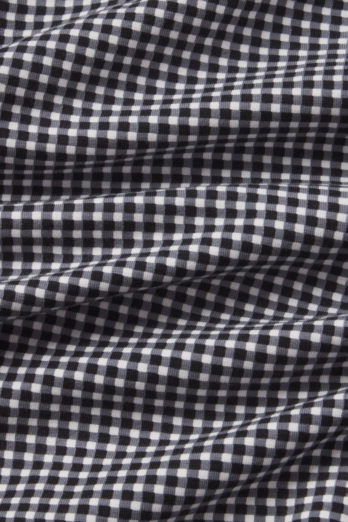 SCOOP BACK CAMI DRESS IN BLACK GINGHAM