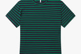 OVERSIZED BOIFRIEND T-SHIRT IN INDIGO STRIPE