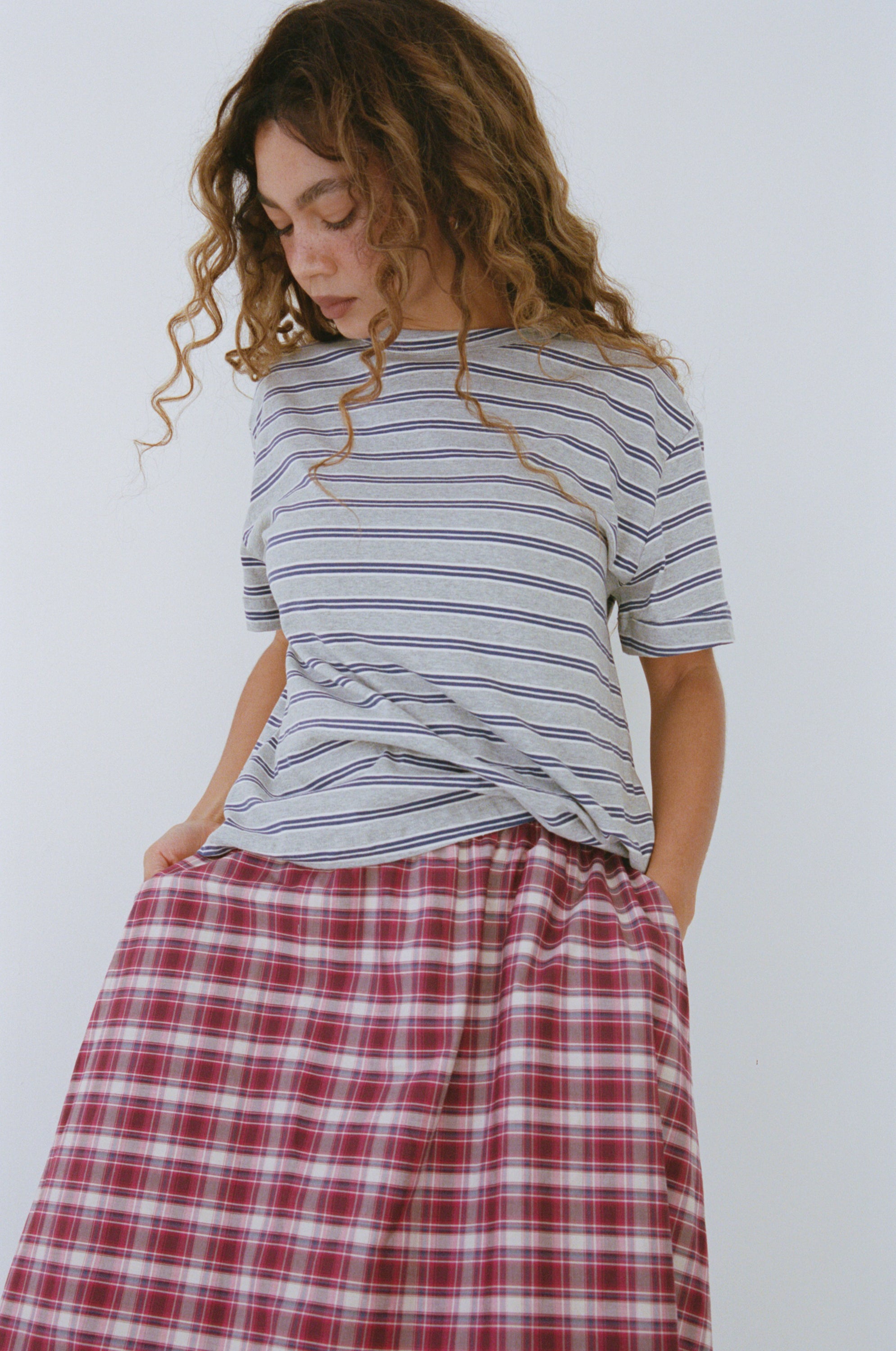 DREAM SKIRT IN AZALEA