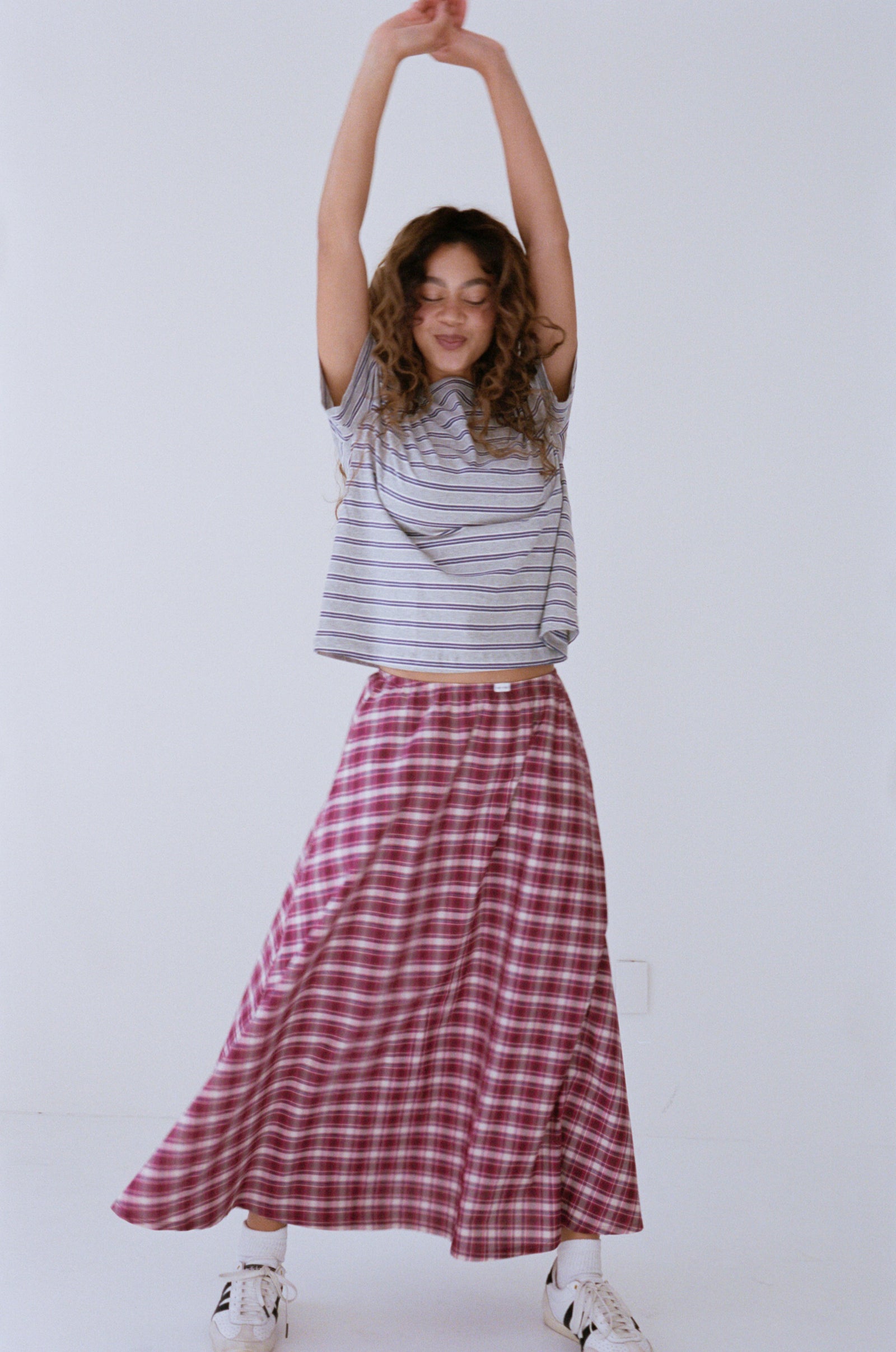 DREAM SKIRT IN AZALEA