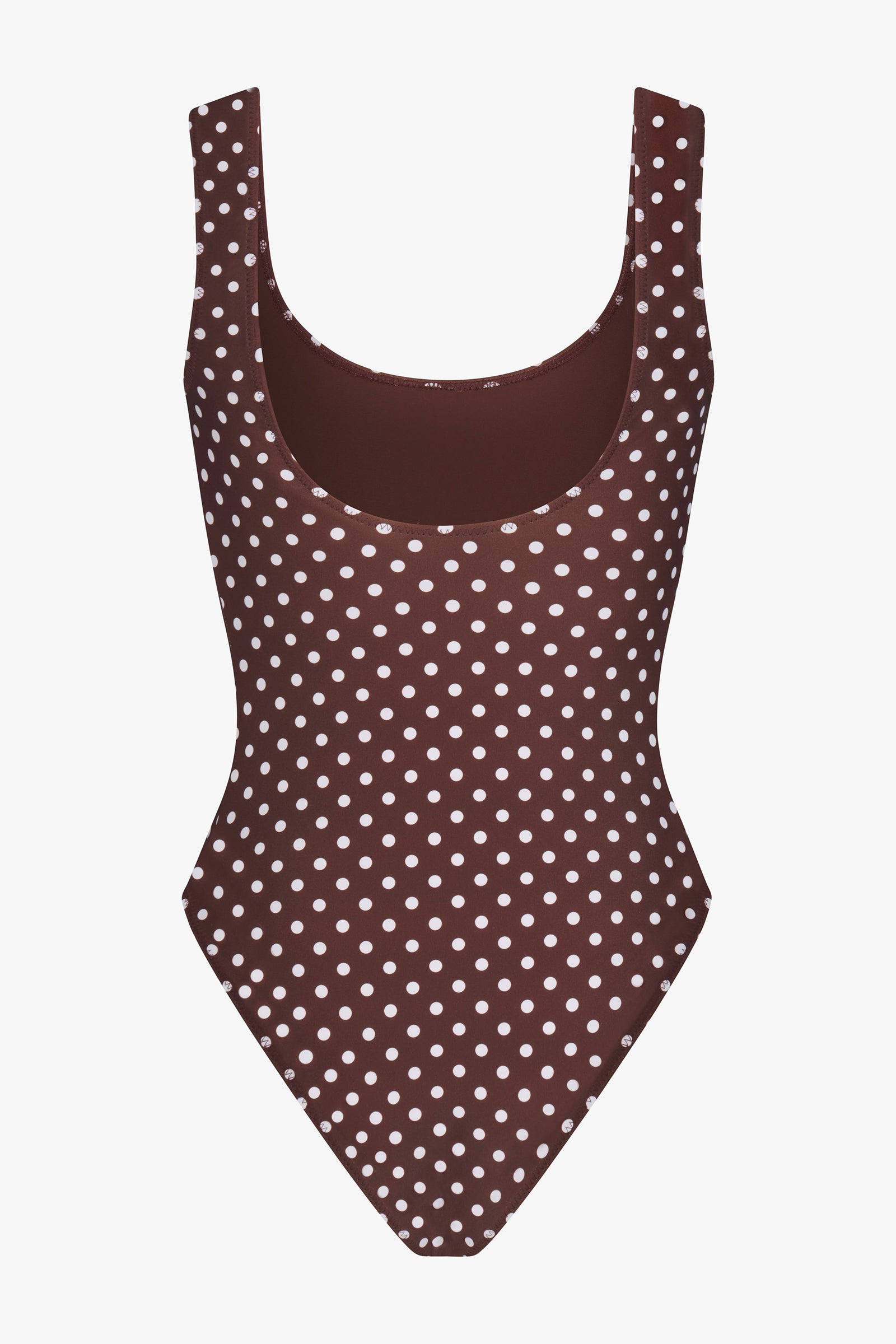 PERFECT ONE PIECE IN MOCHA DOT