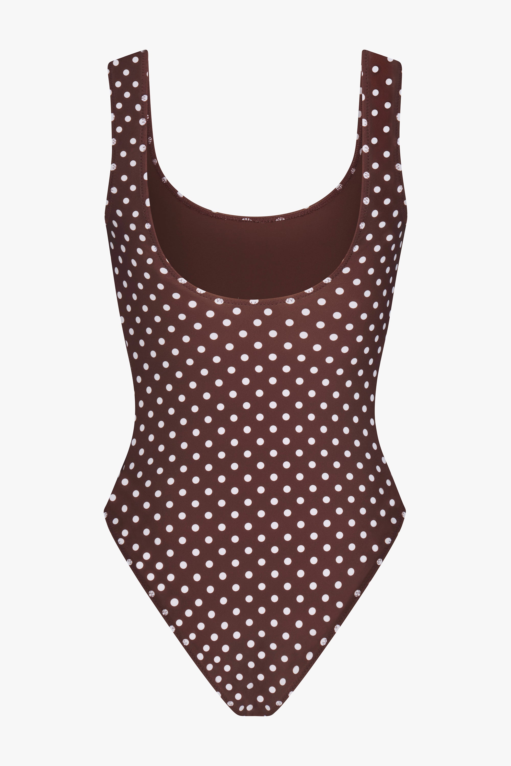 PERFECT ONE PIECE IN MOCHA DOT