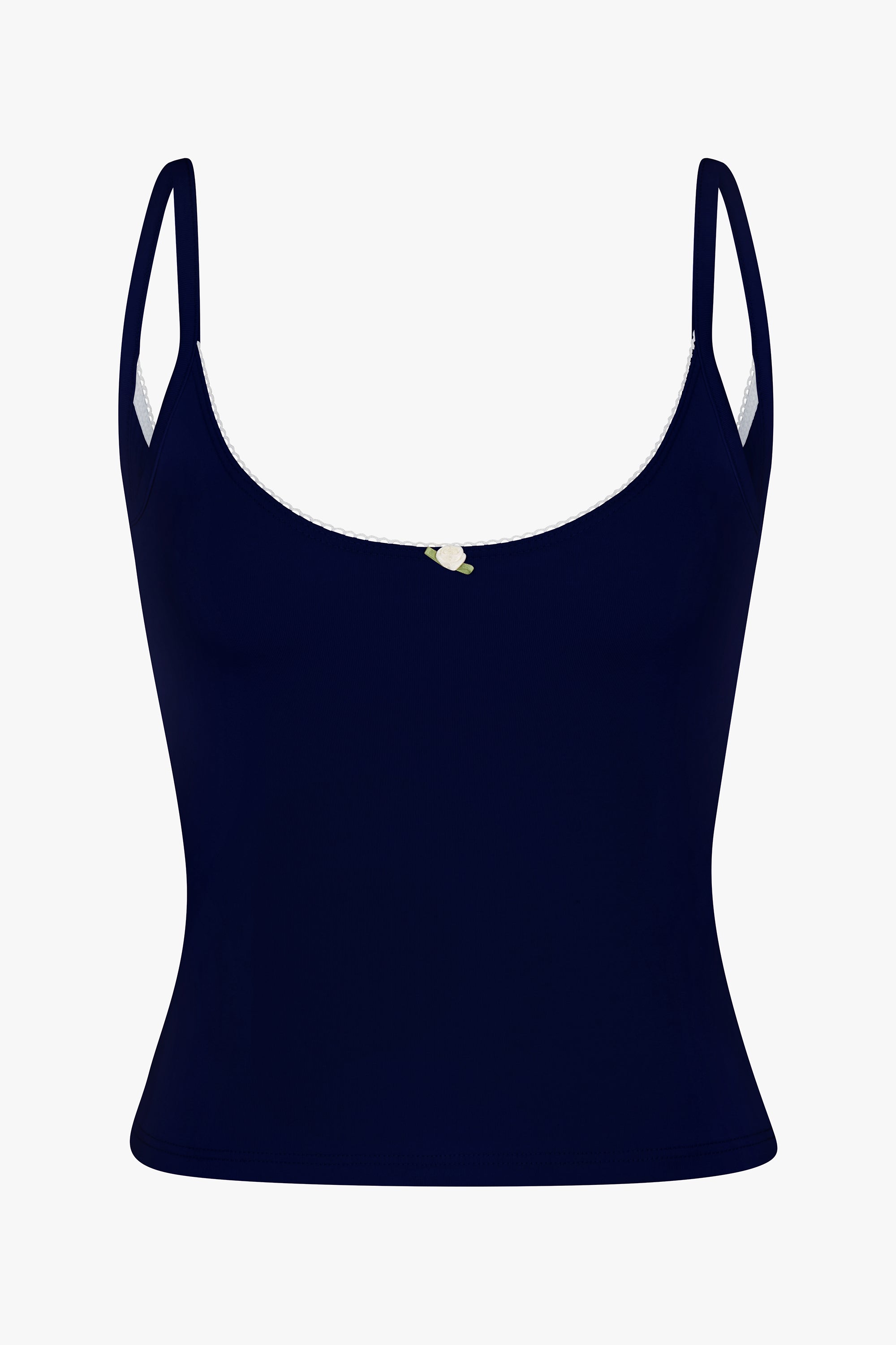SCOOP BACK CAMI IN NAVY