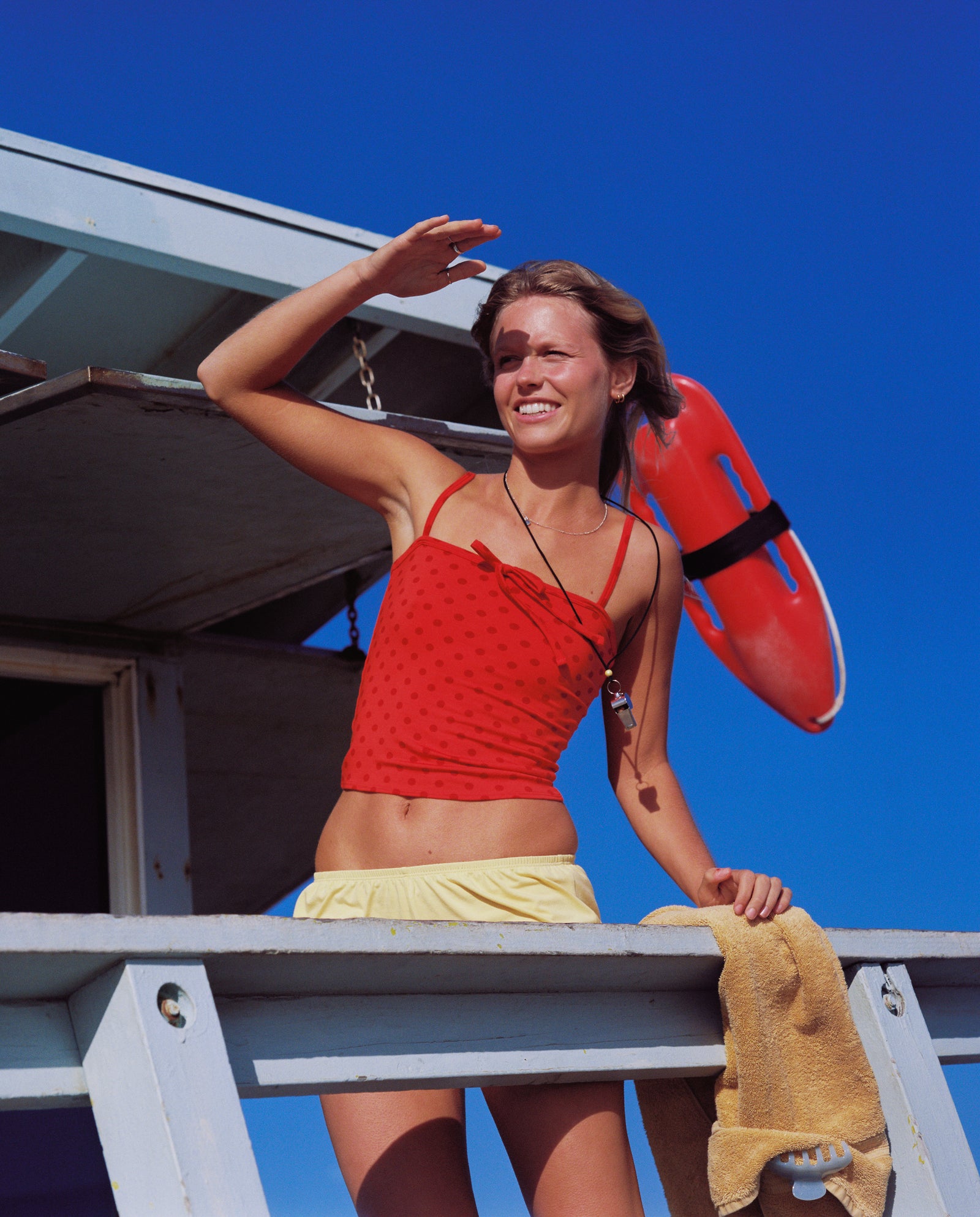 TIE CAMI IN CHILI PEPPER