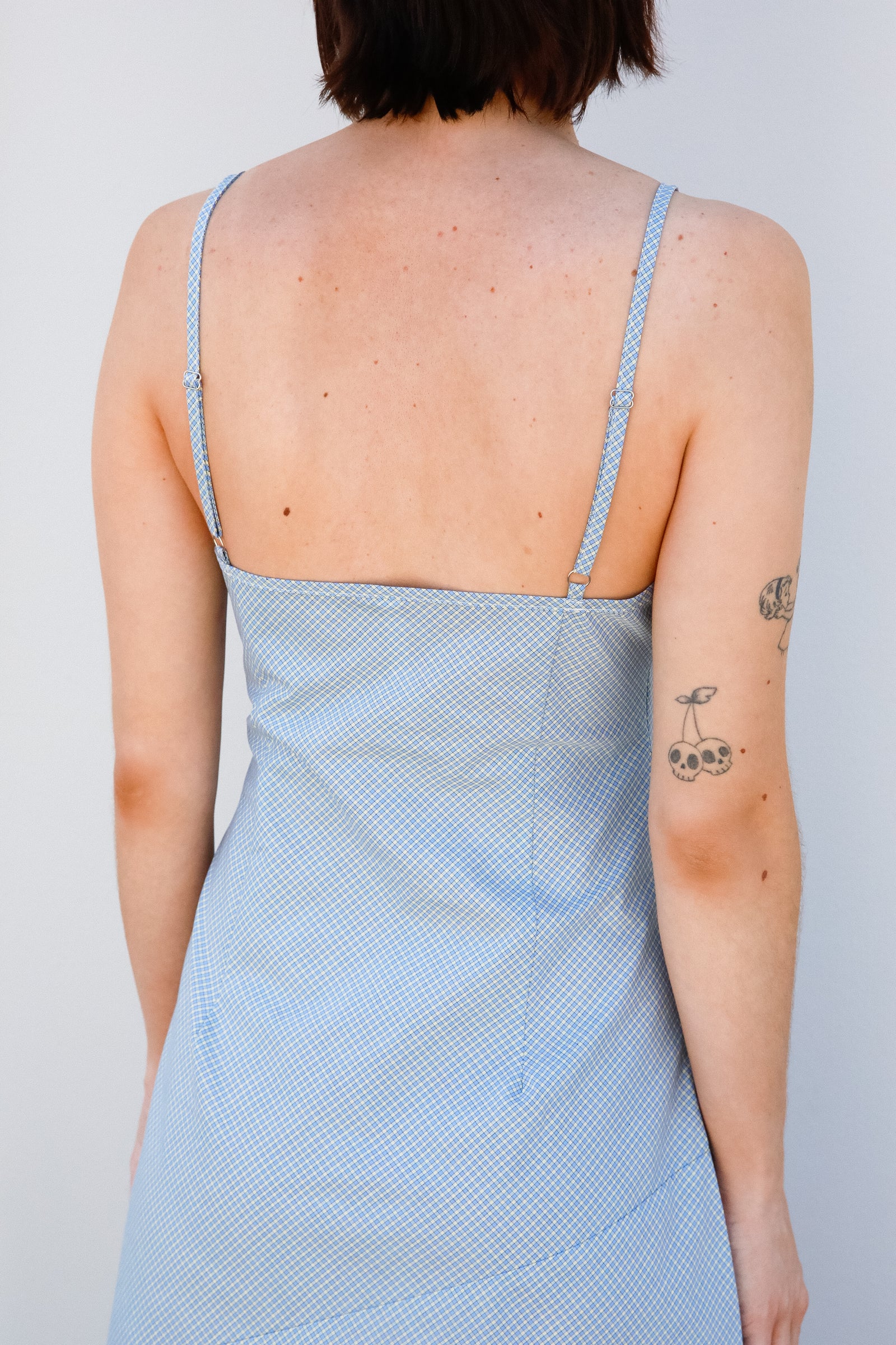 90'S BIAS SLIP DRESS IN CAPRI