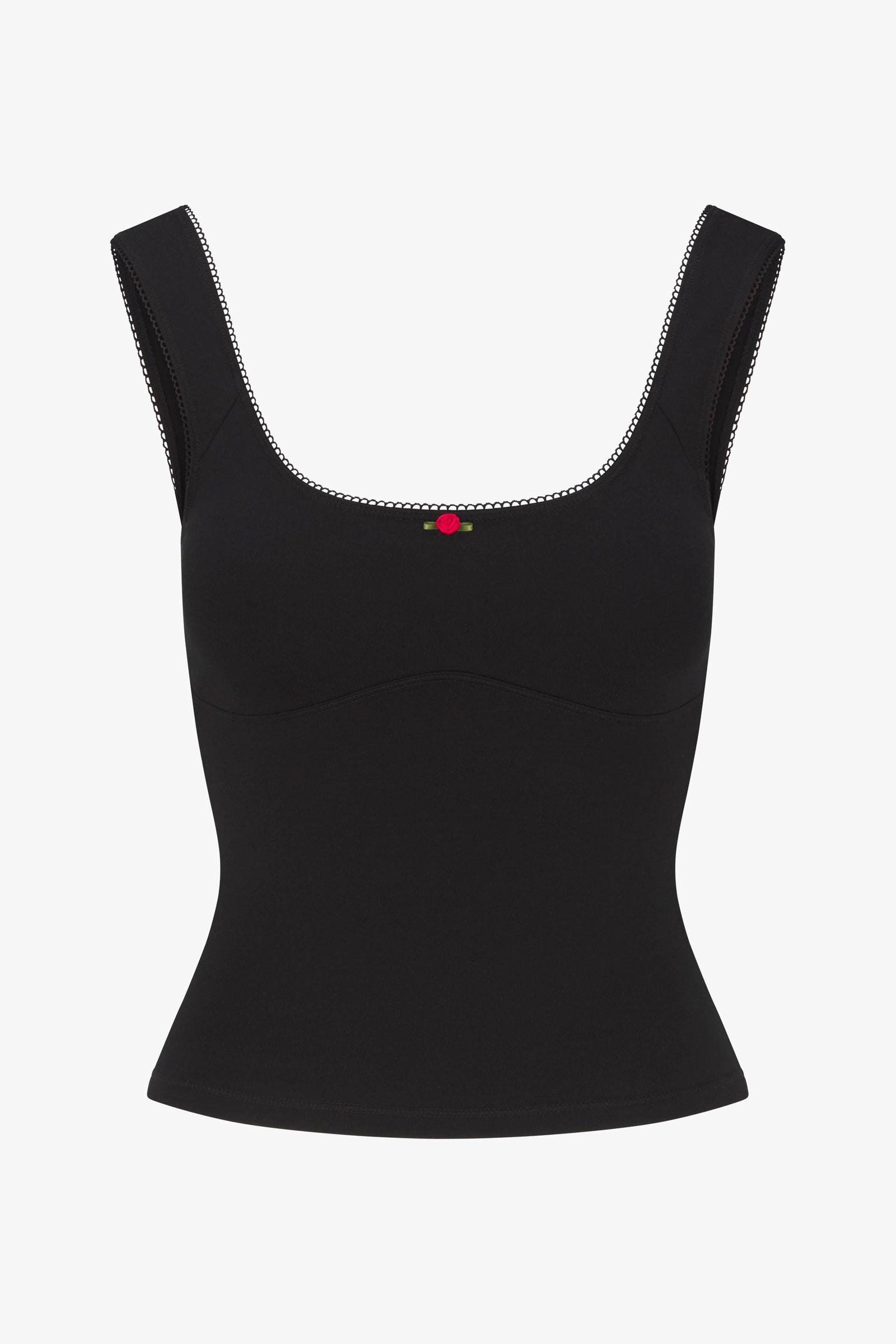ROMANTIC TOP IN ONYX