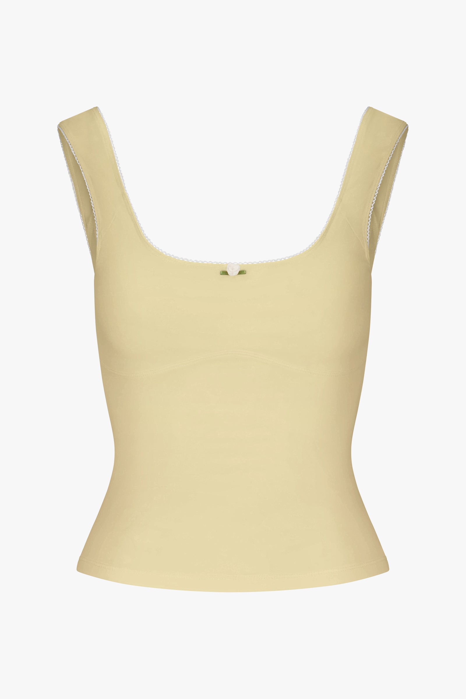 ROMANTIC TOP IN BUTTER
