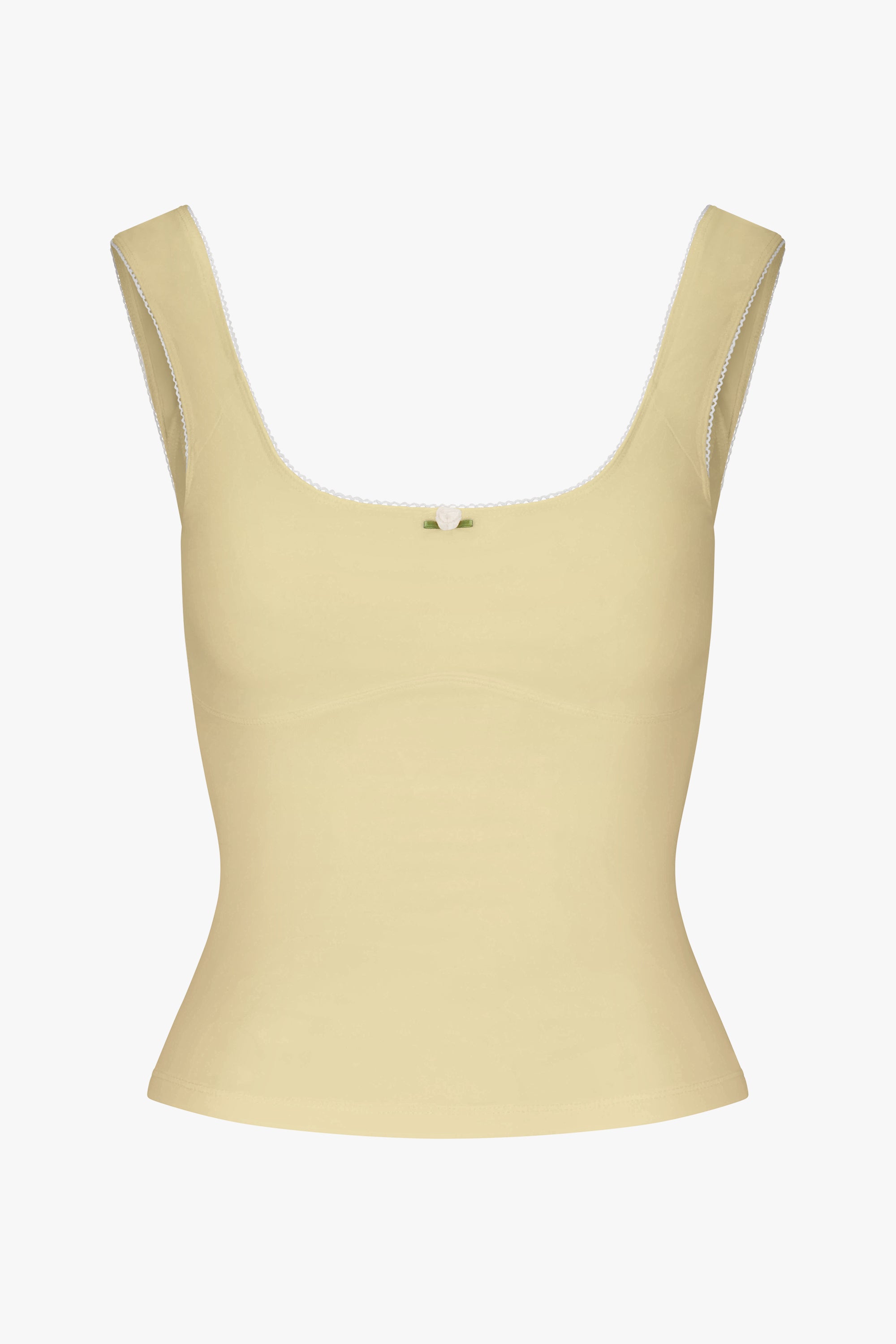 ROMANTIC TOP IN BUTTER
