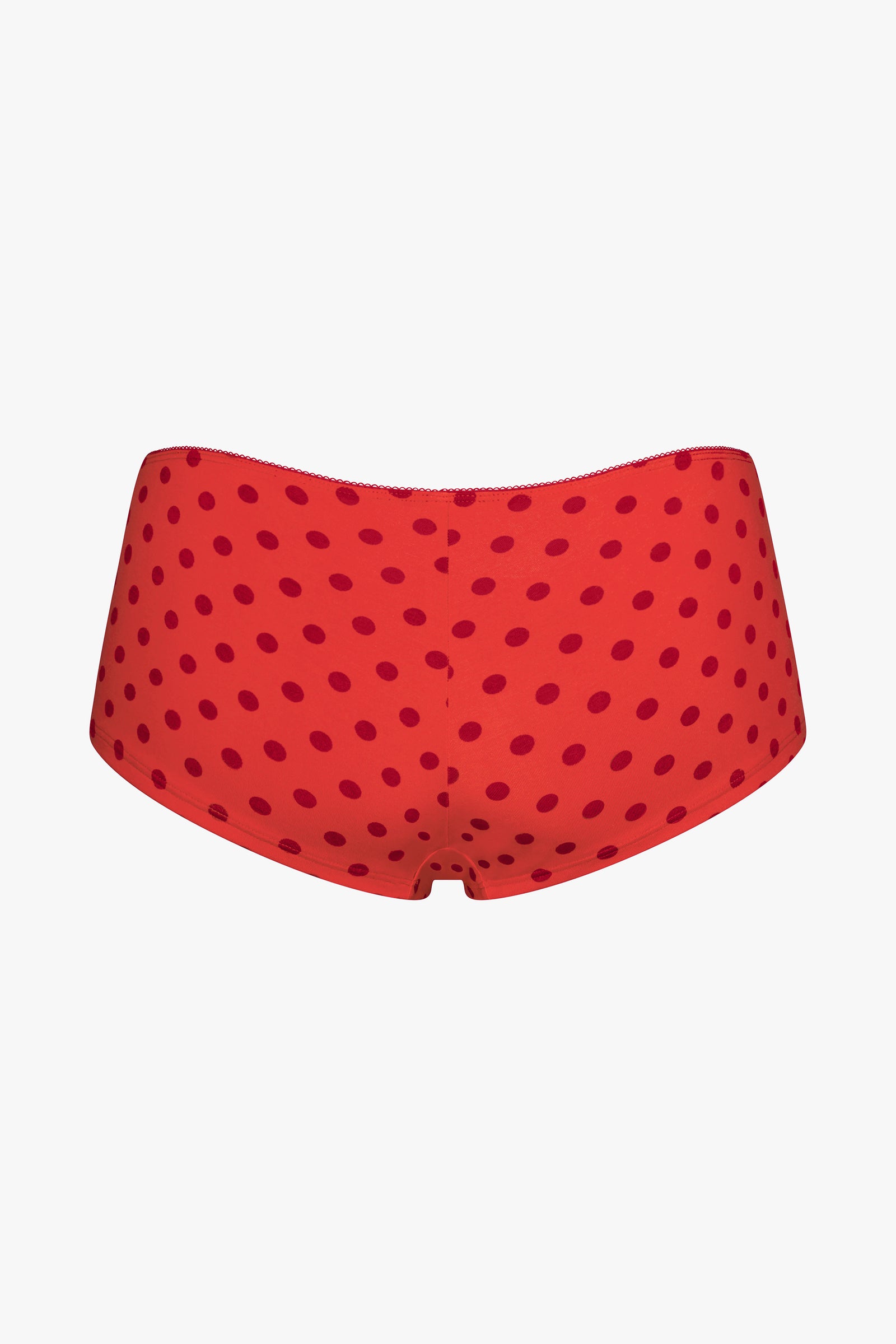 LOW RISE SHORTY BOI BRIEF IN CHILI PEPPER