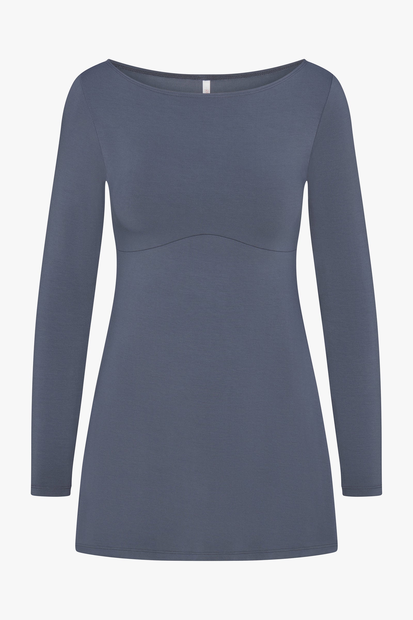 BOATNECK DRESS IN SLATE