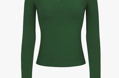 LONG SLEEVE LOUNGE TOP IN CLOVER