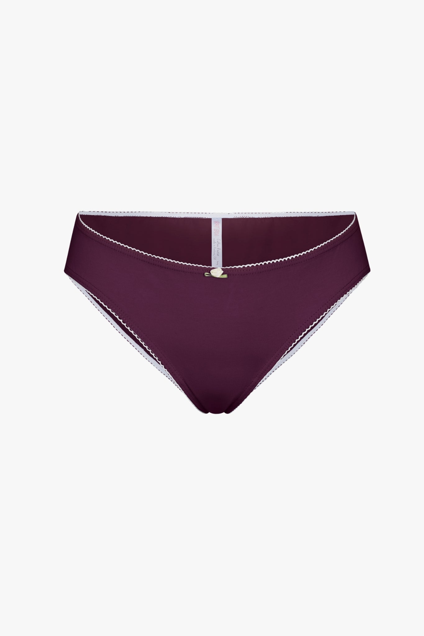 LOW RISE UNDERWEAR IN BOYSENBERRY