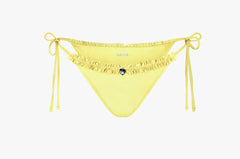 RUFFLE CHARM BIKINI BOTTOM IN BUTTER