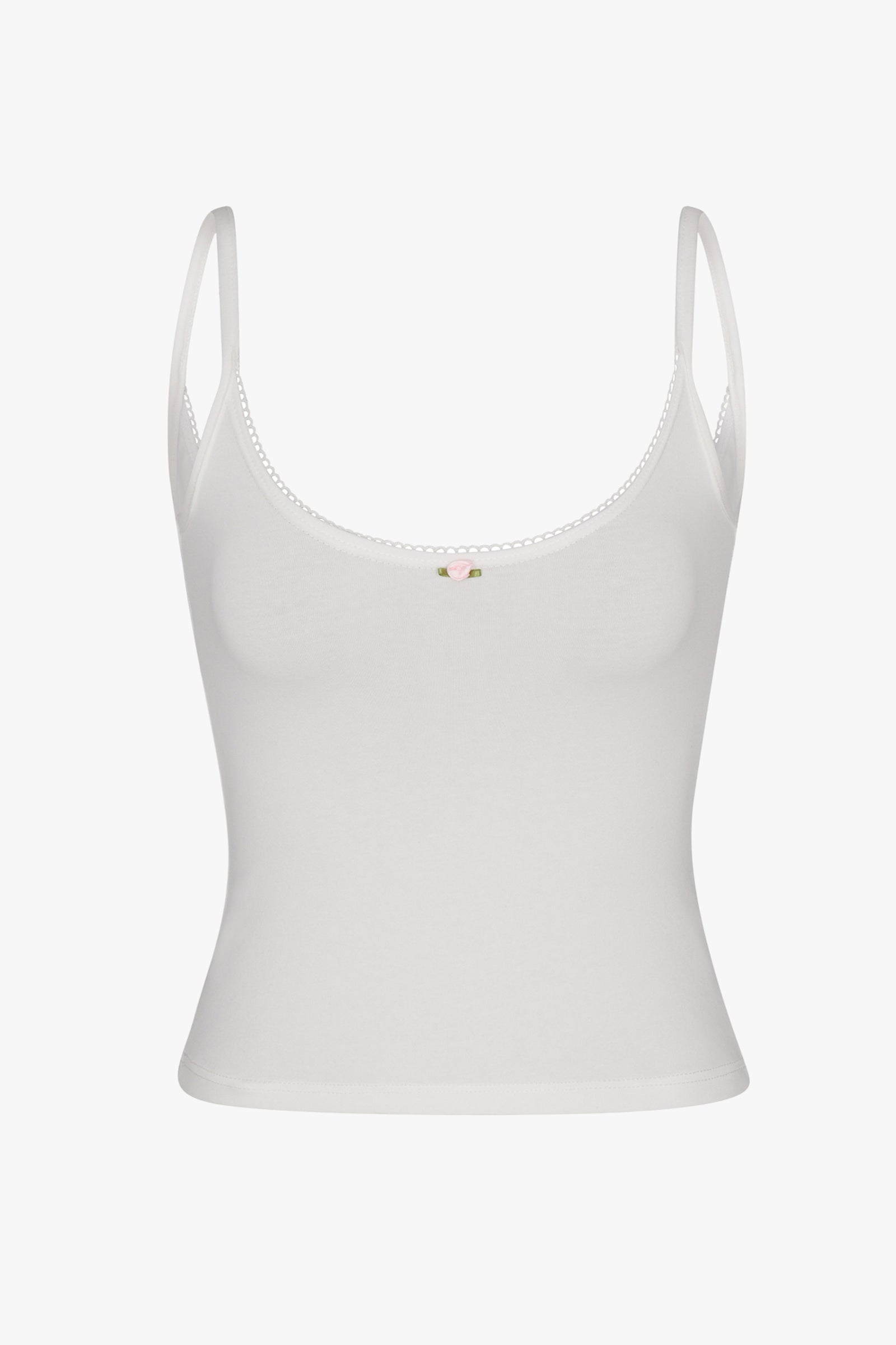 SCOOP BACK CAMI IN CLOUD