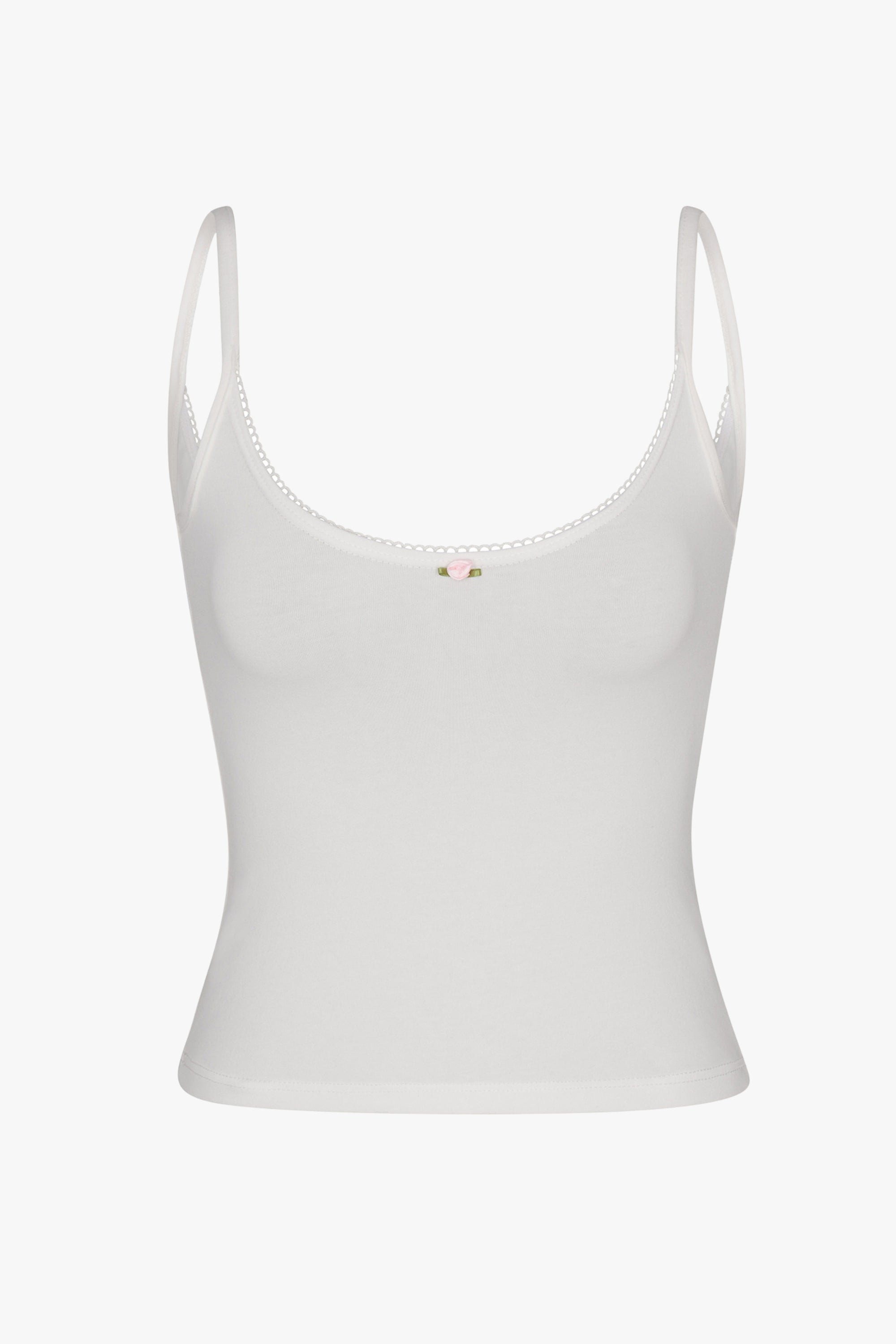 SCOOP BACK CAMI IN CLOUD