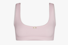 SUPPORT COTTON BRA IN BABY PINK